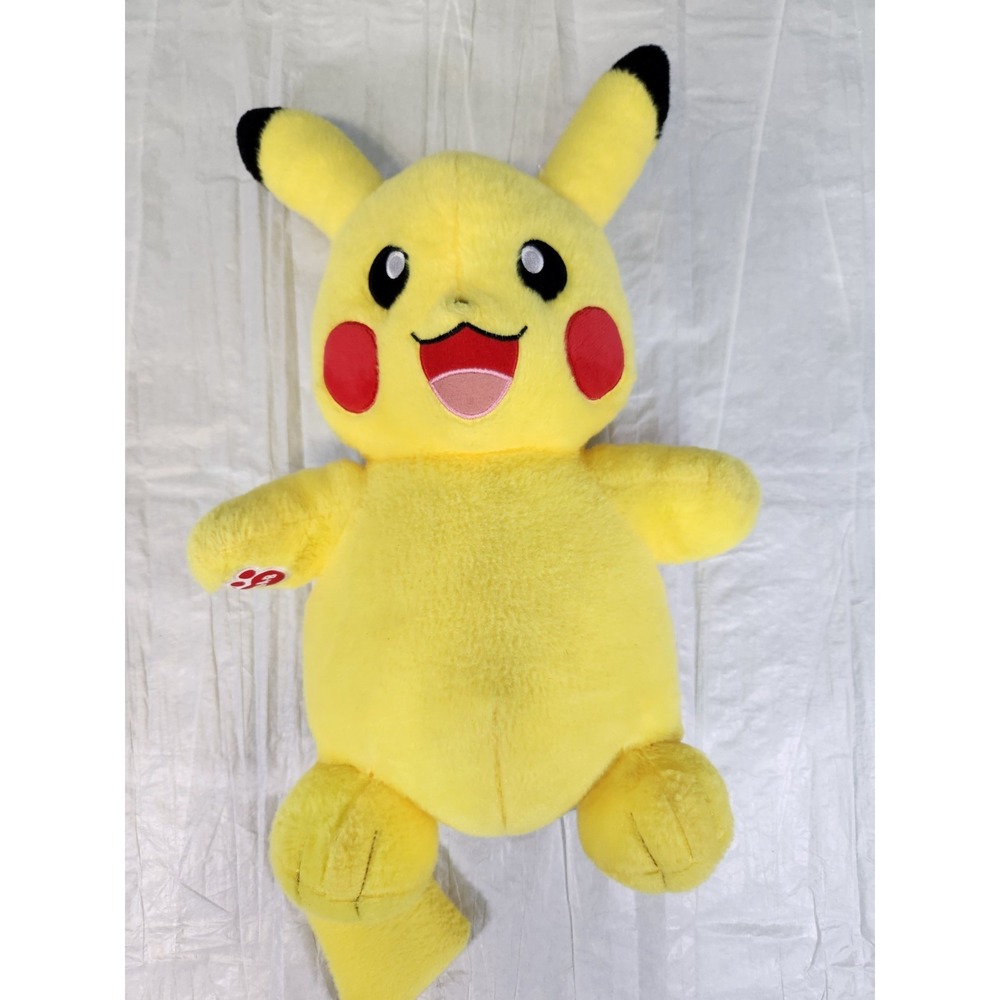 Pokemon Build A Bear 18" Pikachu Stuffed Plush Toy BAB Nintendo Pokemon